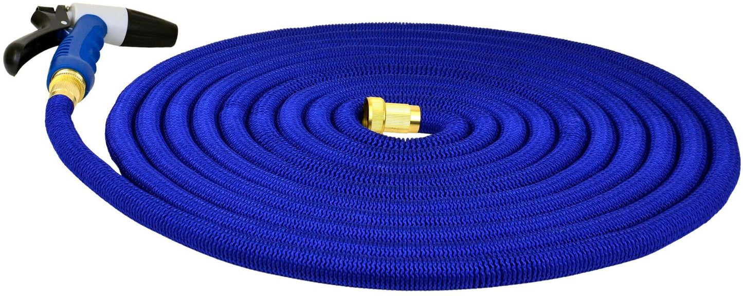 HoseCoil 75' Expandable Hose With Spray Nozzel